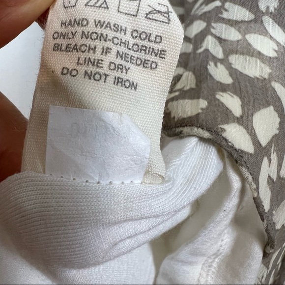 Fossil Solid Fold Dress Spaghetti Strap Fit-Flare Swing Women’s Small - Picture 16 of 16